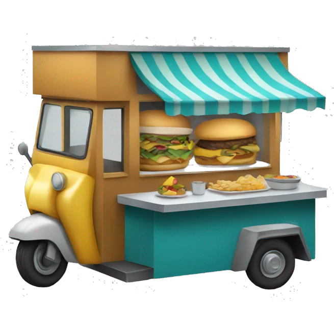 FOOD CART emoji