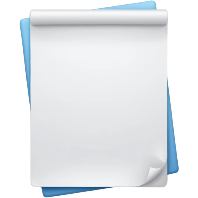 Paper without face emoji