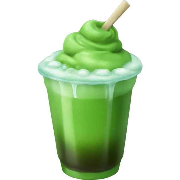 iced matcha emoji