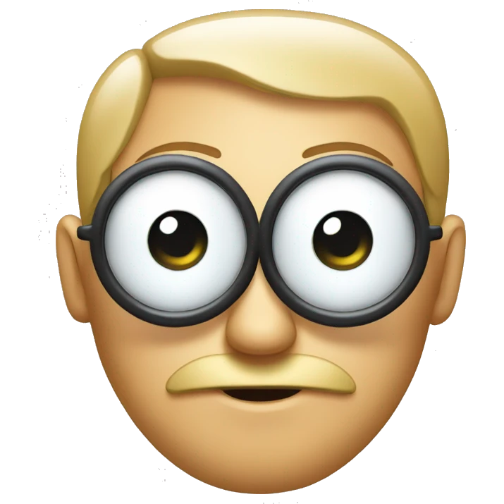 Face with one monocle emoji