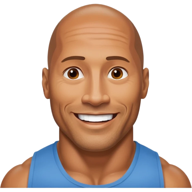 Dwayne Johnson emoji