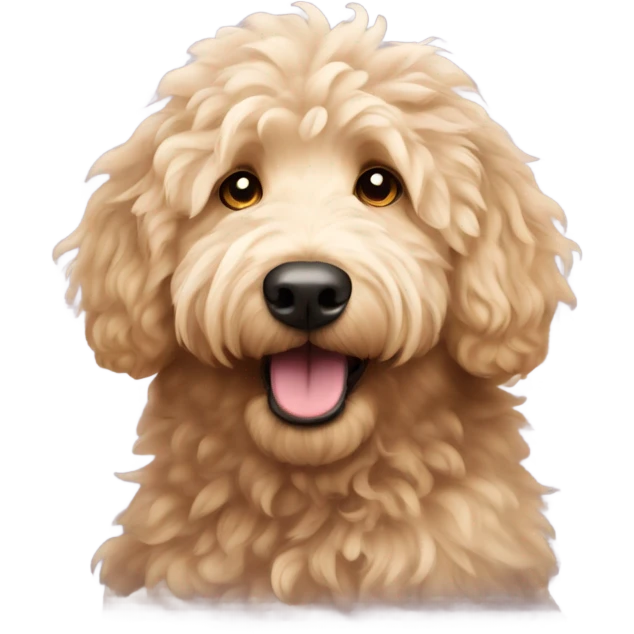 Golden doodle emoji
