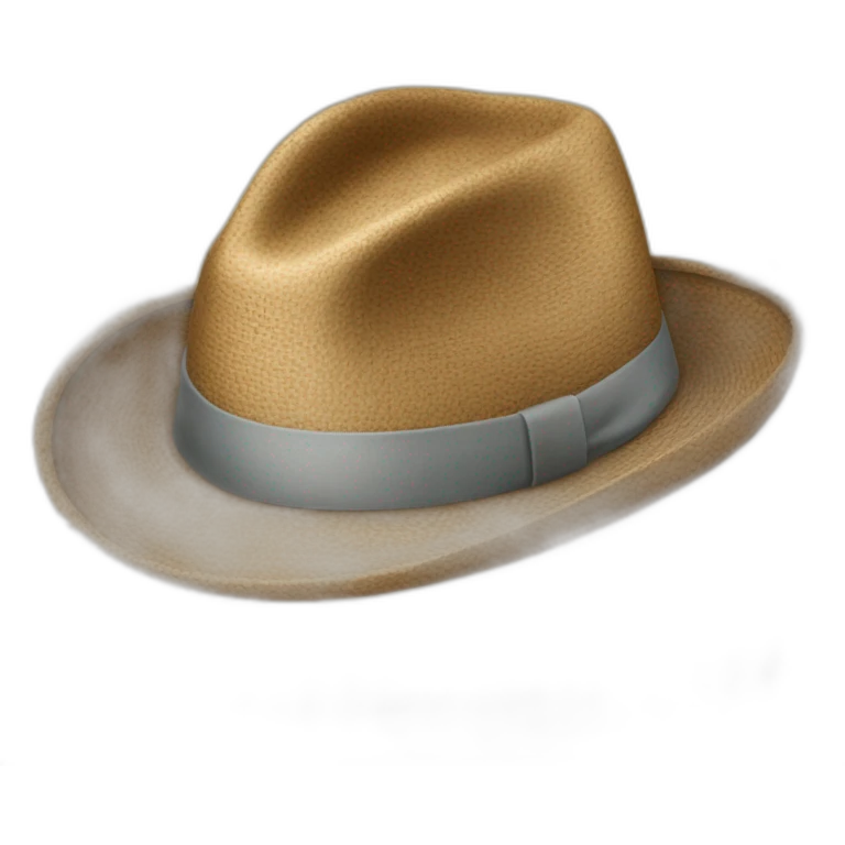 Un chapeau avec du blé emoji