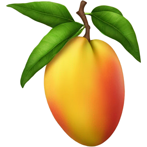 Realistic Mango emoji