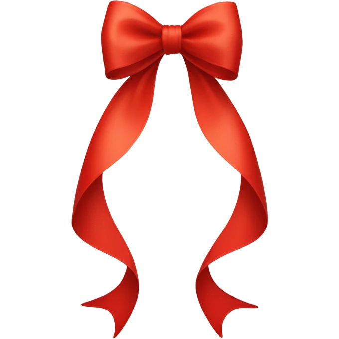 red bow emoji