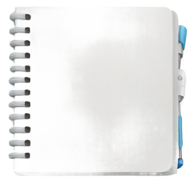 White Note 🗒️  emoji