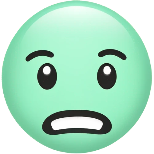 Simple minimalist 2D cute butt emoji, rounded soft shapes, pastel yellow color, kawaii style with simple black oval eyes and tiny smile, clean vector style, solid mint green background, friendly and approachable design, soft edges,  emoji