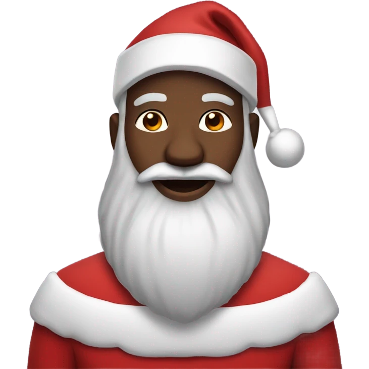 Black Santa  emoji