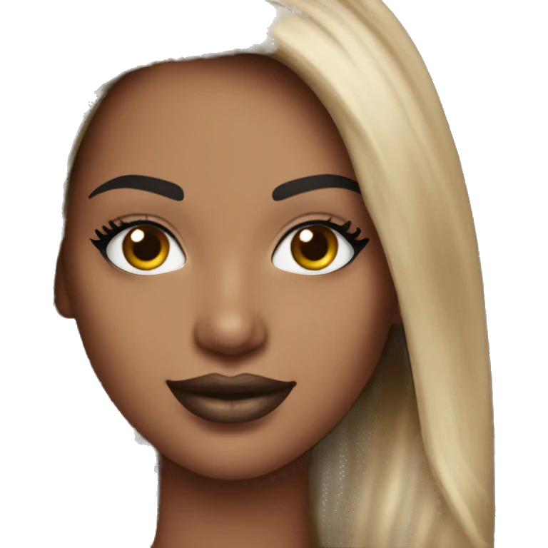 Realistic victoria secret model  emoji