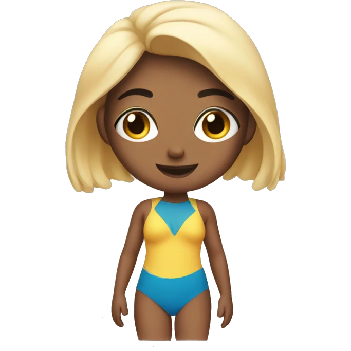 Me wearing a swimsuit  emoji