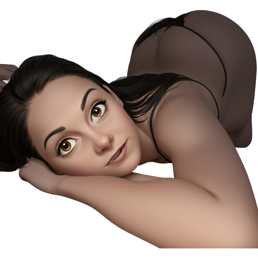 realistic portrait of girl emoji