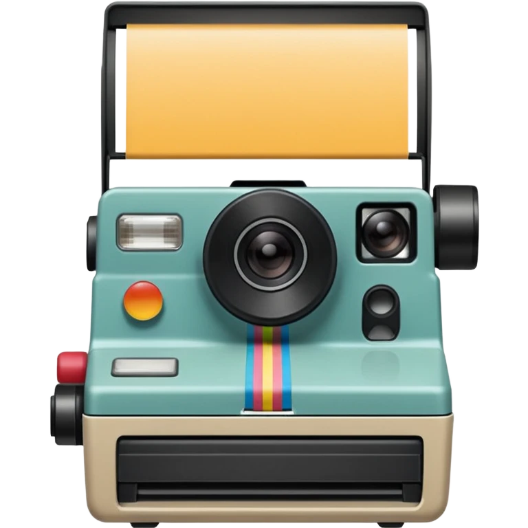 Polaroid picture emoji