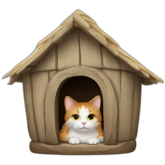 Cat hut emoji