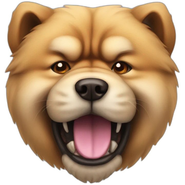 chow chow angry emoji