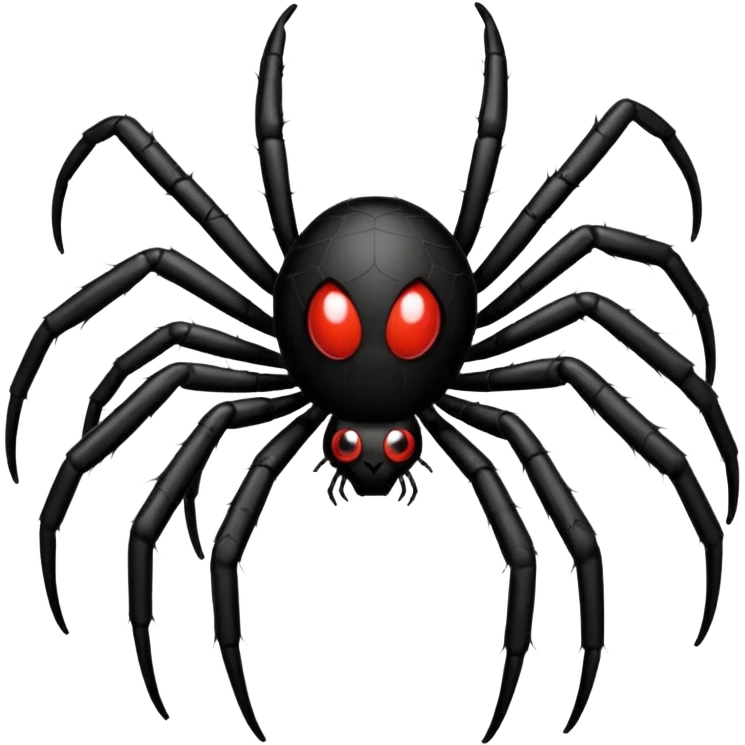 Spider with ankle bracelet emoji