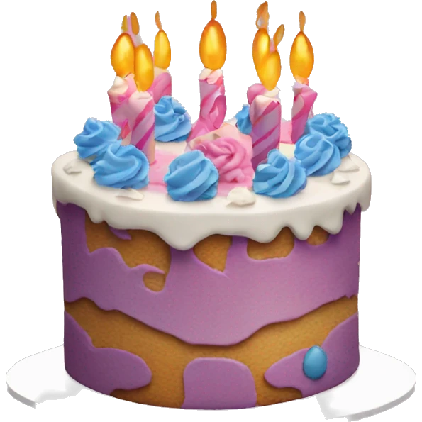 Birthday cake emoji