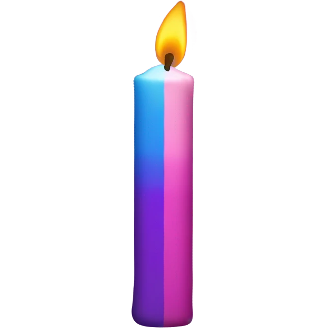 Bi candle emoji emoji