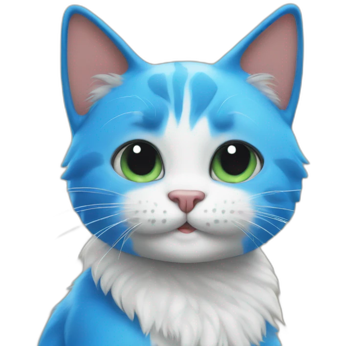 SMURF CAT emoji