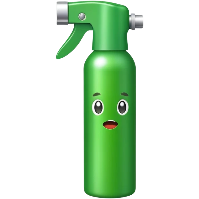 green pepper spray emoji