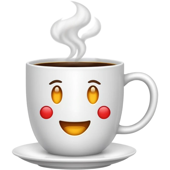 Coffe and emoji emoji