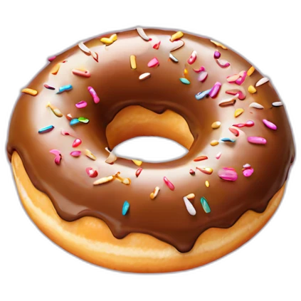 A Donuts bursting from the inside emoji