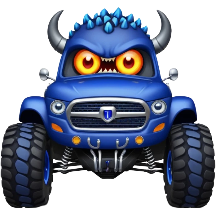 Devilish Blueberry Monster off road stadium monster 29 coupe emoji