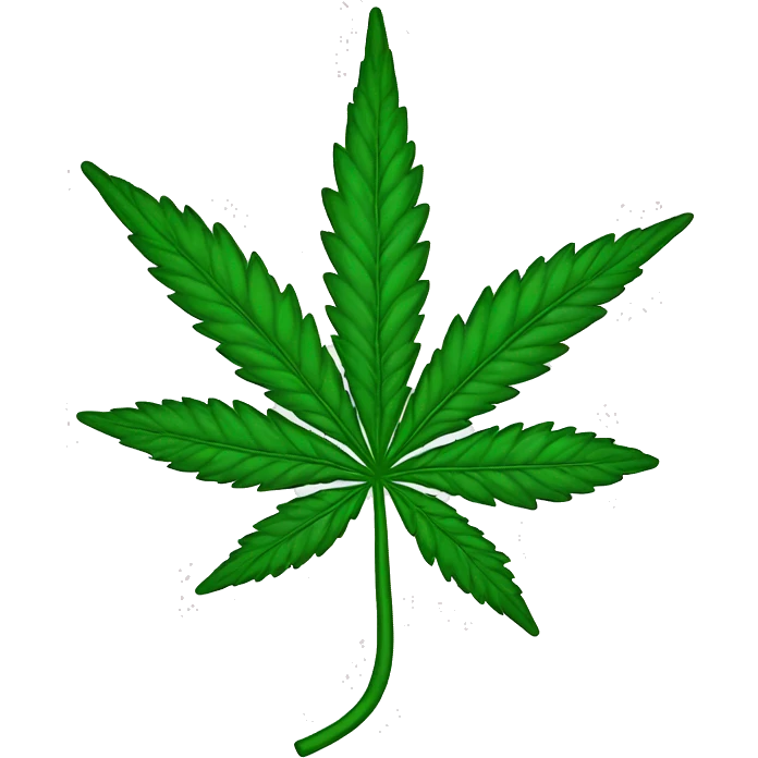 Cannabis flower emoji