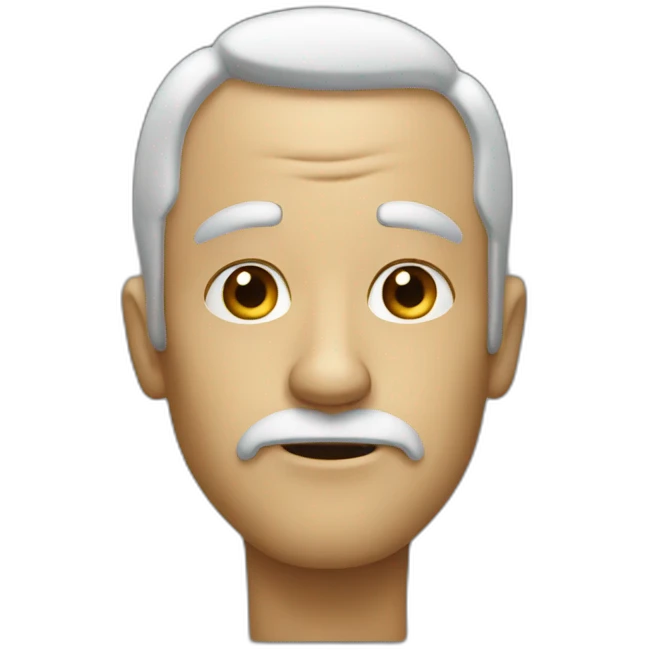 man who silences emoji