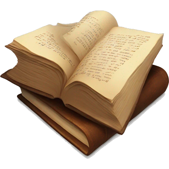 aesthetic book emoji