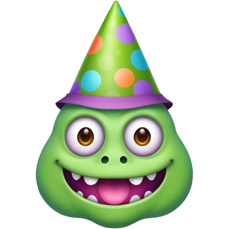 monster with hat emoji