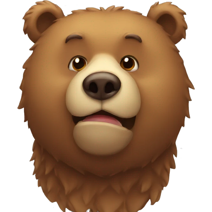fat bear emoji