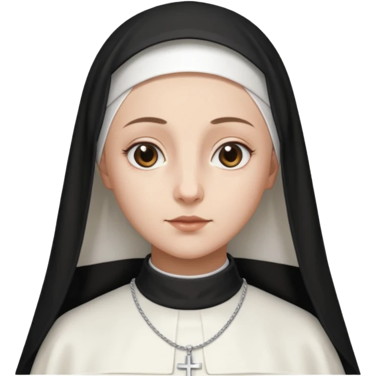 Rosalia (the singer) as a nun. (Use lux album cover as reference).  emoji