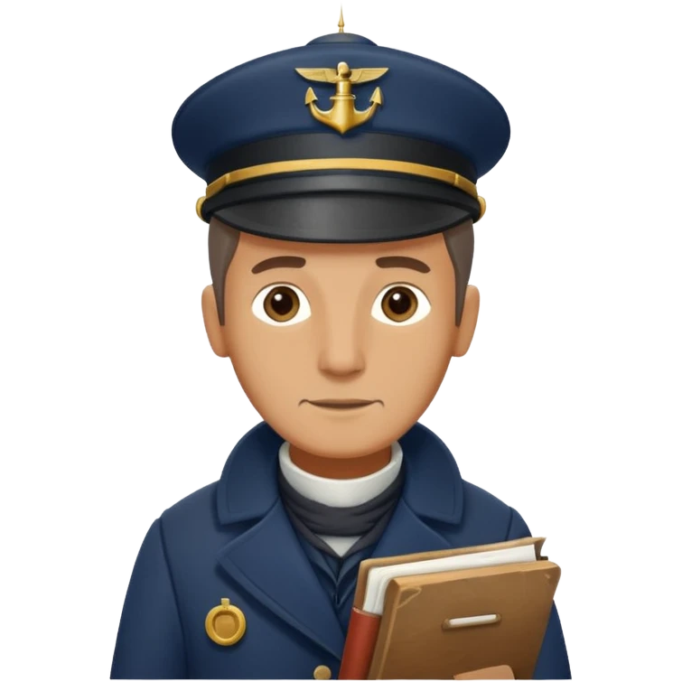 lighthouse Keeper with Logbook emoji