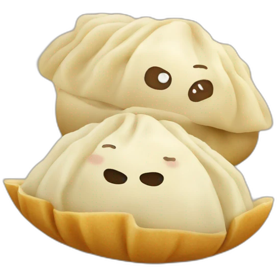 Dumpling and potatoe emoji