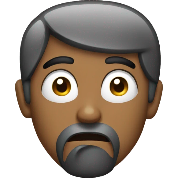 An emoji bored  emoji