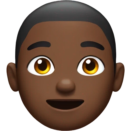 black guy swimming emoji
