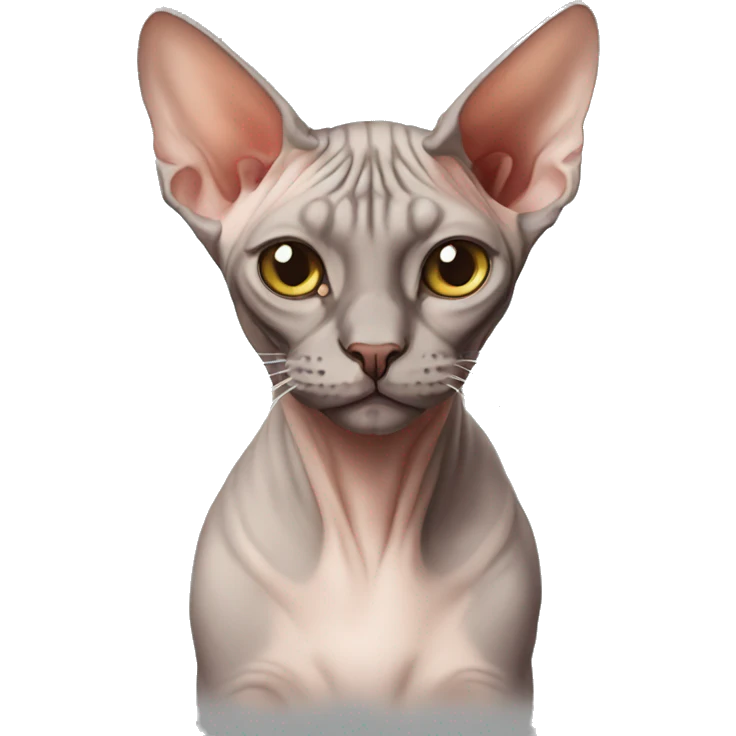 Sphynx cat emoji