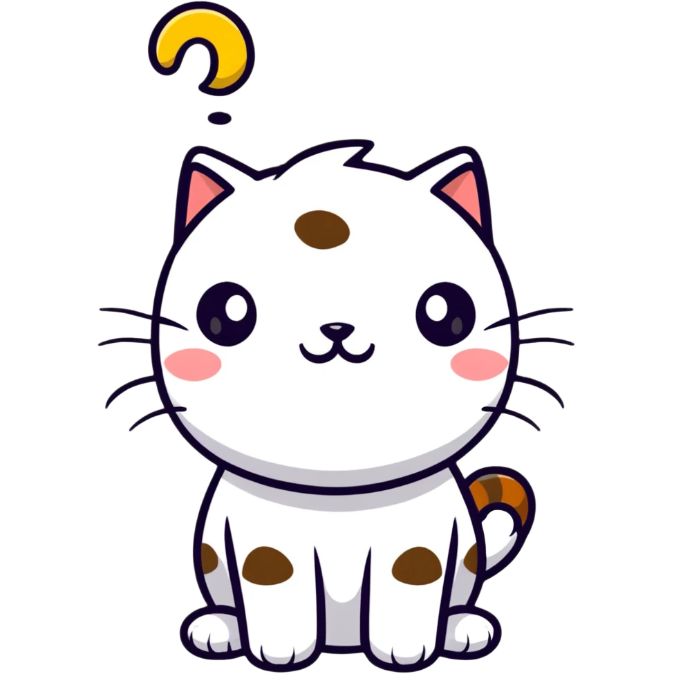 Cat with poop on head emoji