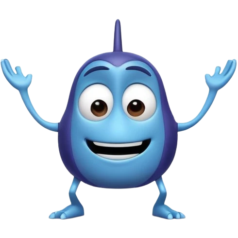 Pixar movie character emoji