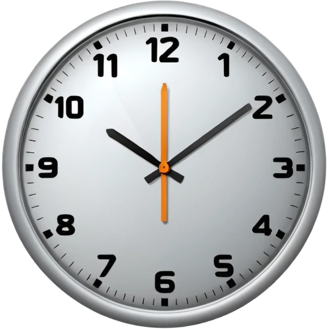 clock showing 7 am
 emoji