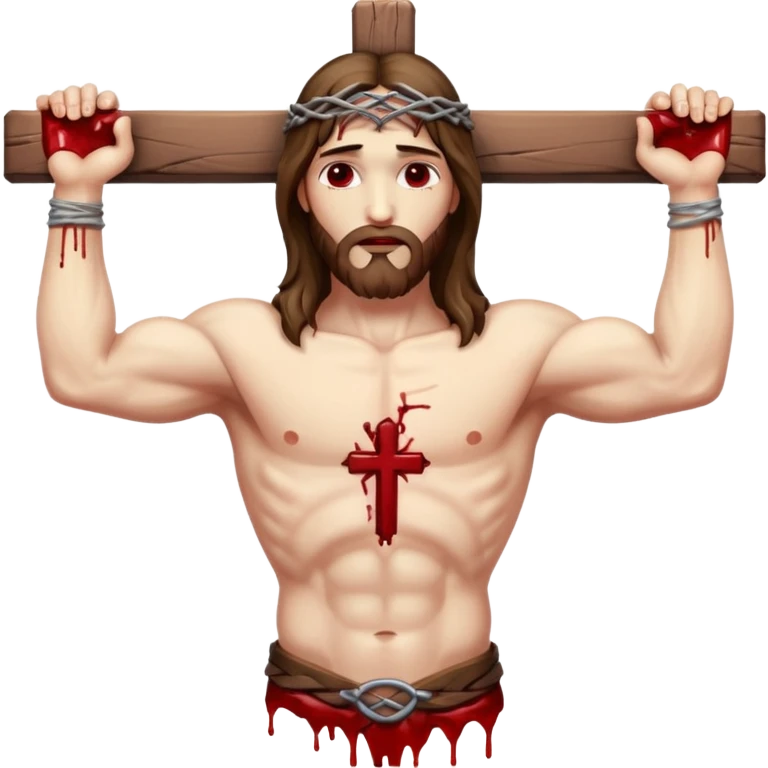 jesus-body-on-the-cross emoji
