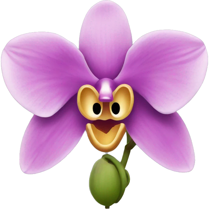 Orchid emoji