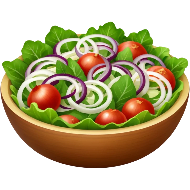 salad with onions emoji