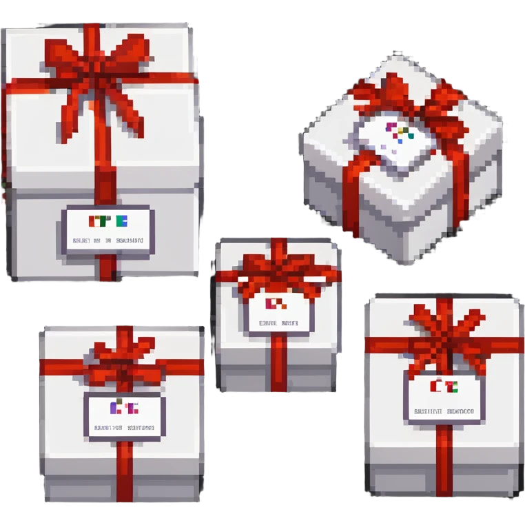 three boxes with "A", "B", "C" labels, inside those boxes there are some beauty products emoji
