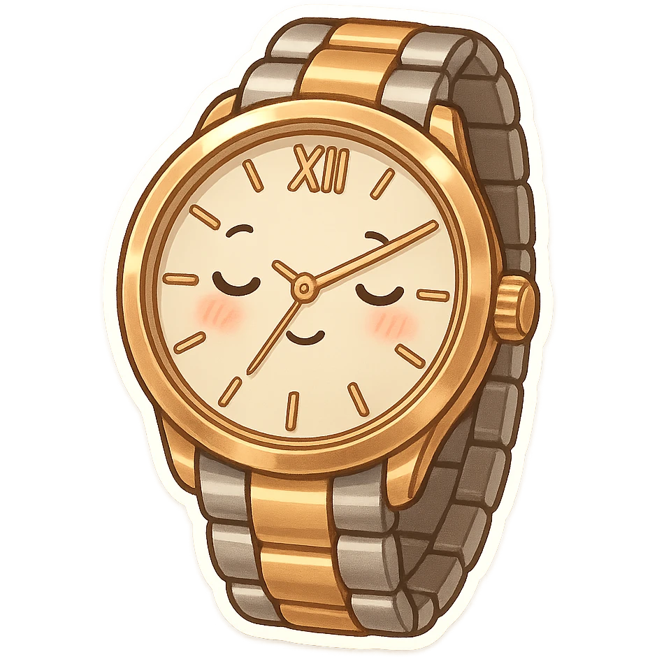 Luxury brand watches emoji