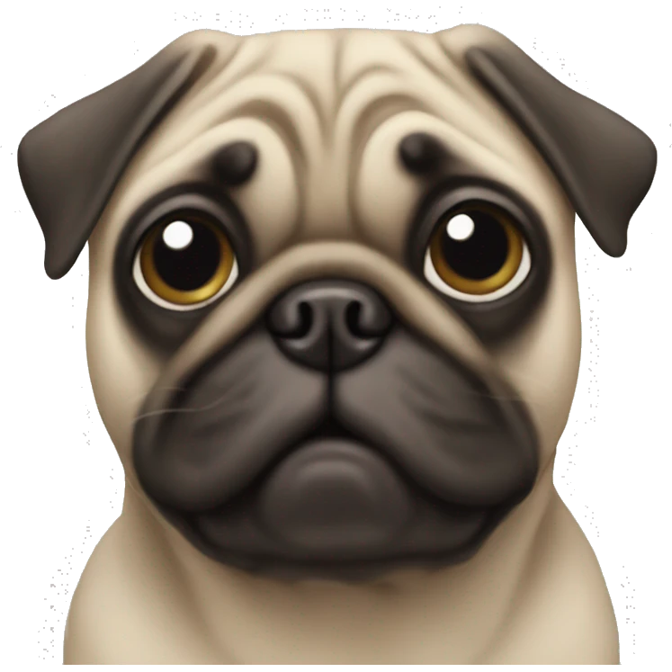 Pug emoji