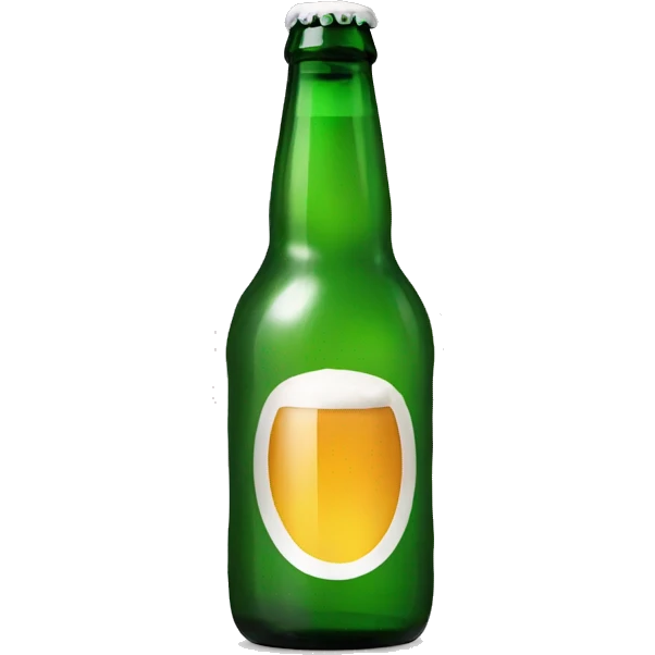 beer bottle emoji