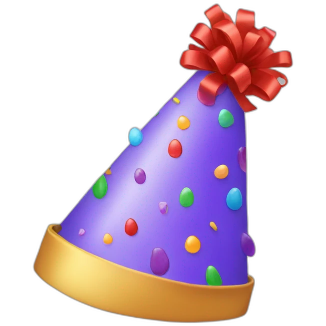 birthday hat emoji