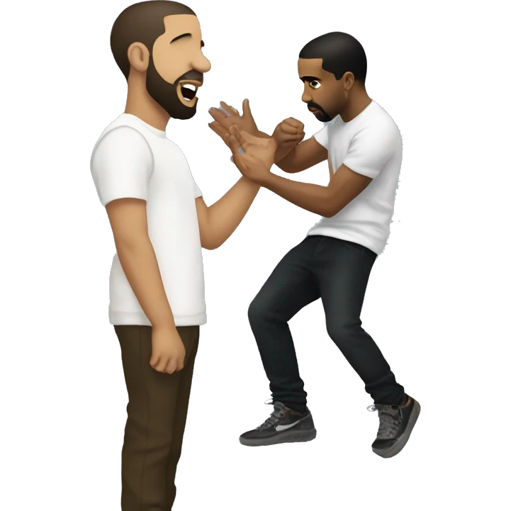Drake getting slapped by Kendrick  emoji
