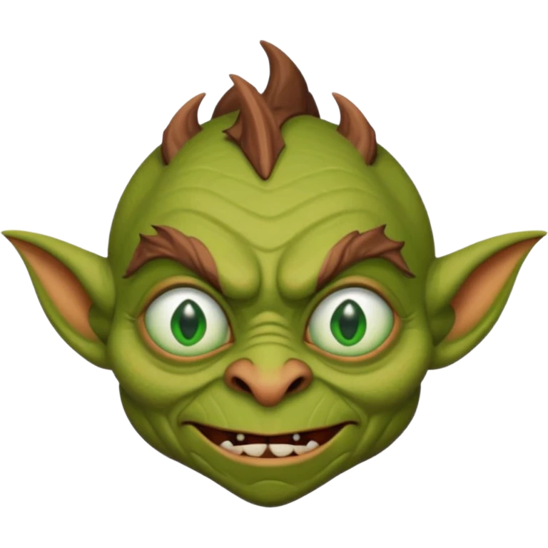 brown goblin emoji